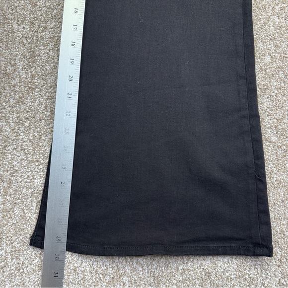 American Eagle High-Rise Flare Jeans Black Womens Size 24 - Picture 6 of 13